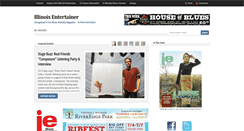 Desktop Screenshot of illinoisentertainer.com